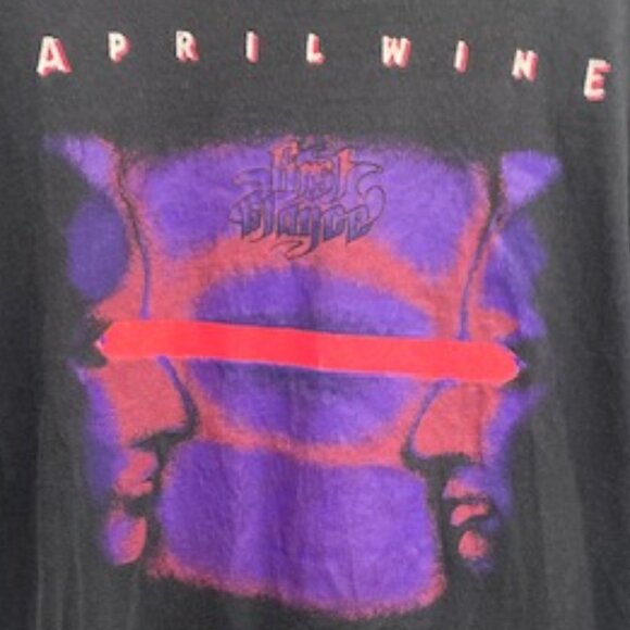Vintage April Wine Concert Tour T-shirt 1978 RARE - Picture 3 of 3
